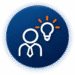 Real professional perspectives icon representing career insights